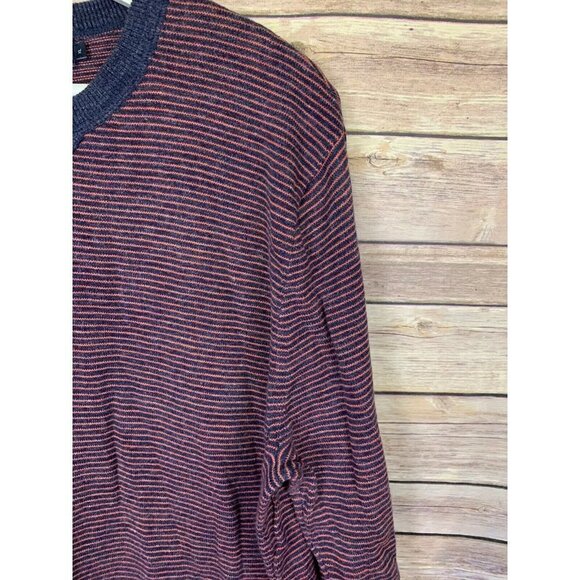 J Crew Mens XL Striped Sweater 100% Cotton - Picture 2 of 10